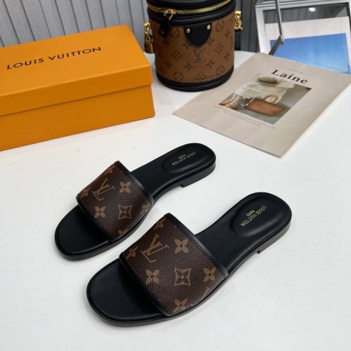 Wholesale Louis Vuitton Slippers For Women #1198506 $85.00 USD, Wholesale Quality Replica Louis Vuitton Slippers