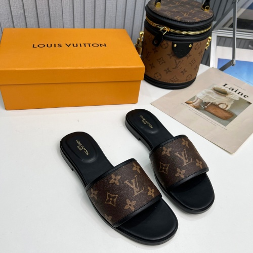 Replica Louis Vuitton Slippers For Women #1198506 $85.00 USD for Wholesale