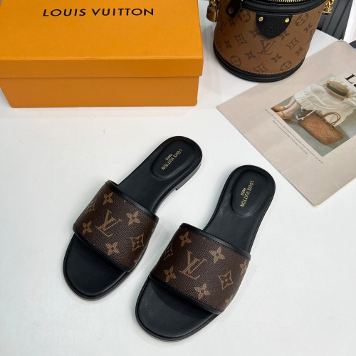 Replica Louis Vuitton Slippers For Women #1198506 $85.00 USD for Wholesale