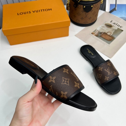 Replica Louis Vuitton Slippers For Women #1198506 $85.00 USD for Wholesale