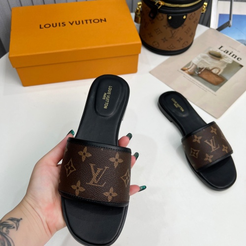 Replica Louis Vuitton Slippers For Women #1198506 $85.00 USD for Wholesale