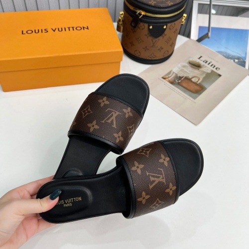 Replica Louis Vuitton Slippers For Women #1198506 $85.00 USD for Wholesale