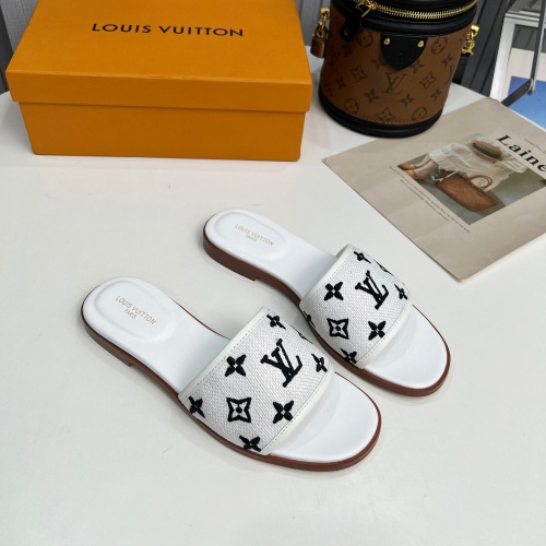 Replica Louis Vuitton Slippers For Women #1198507 $85.00 USD for Wholesale