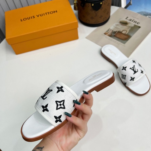 Replica Louis Vuitton Slippers For Women #1198507 $85.00 USD for Wholesale