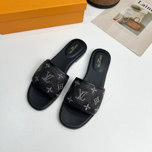 Wholesale Louis Vuitton Slippers For Women #1198509 $85.00 USD, Wholesale Quality Replica Louis Vuitton Slippers