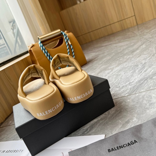 Replica Balenciaga Slippers For Women #1198551 $85.00 USD for Wholesale