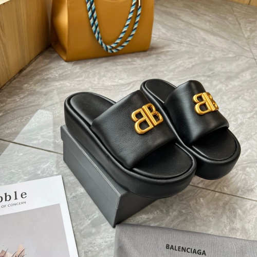 Wholesale Balenciaga Slippers For Women #1198554 $88.00 USD, Wholesale Quality Replica Balenciaga Slippers