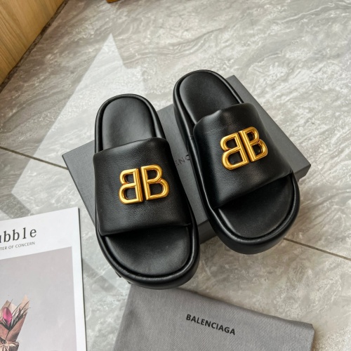 Replica Balenciaga Slippers For Women #1198554 $88.00 USD for Wholesale