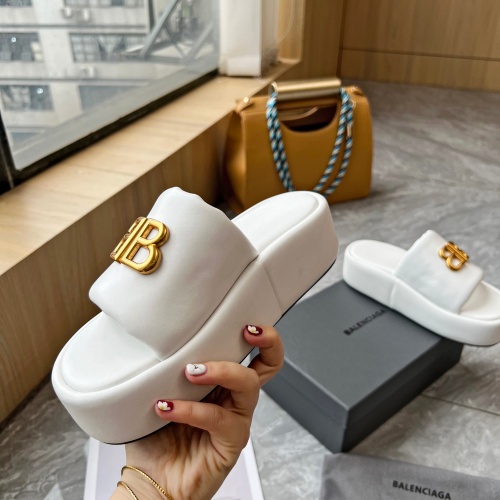 Replica Balenciaga Slippers For Women #1198555 $88.00 USD for Wholesale