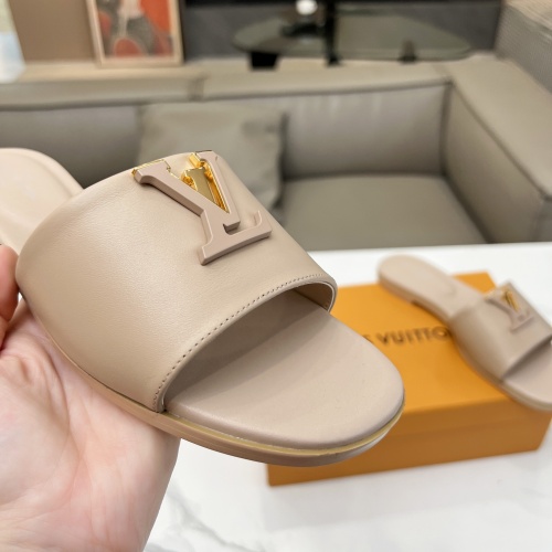 Replica Louis Vuitton Slippers For Women #1198563 $85.00 USD for Wholesale