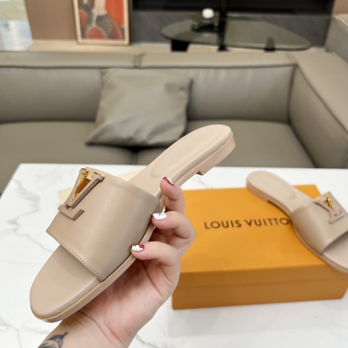 Replica Louis Vuitton Slippers For Women #1198563 $85.00 USD for Wholesale