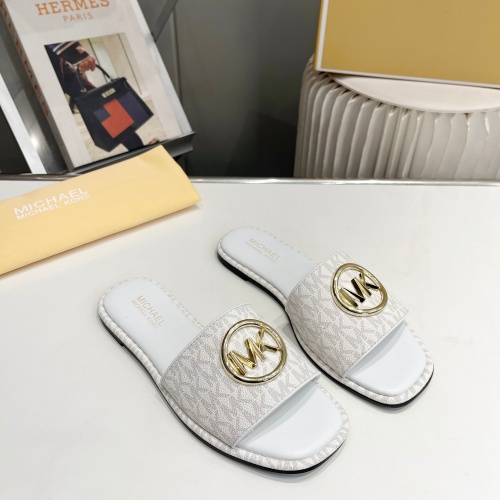 Replica Michael Kors Slippers For Women #1198618 $76.00 USD for Wholesale