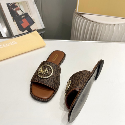 Replica Michael Kors Slippers For Women #1198619 $76.00 USD for Wholesale