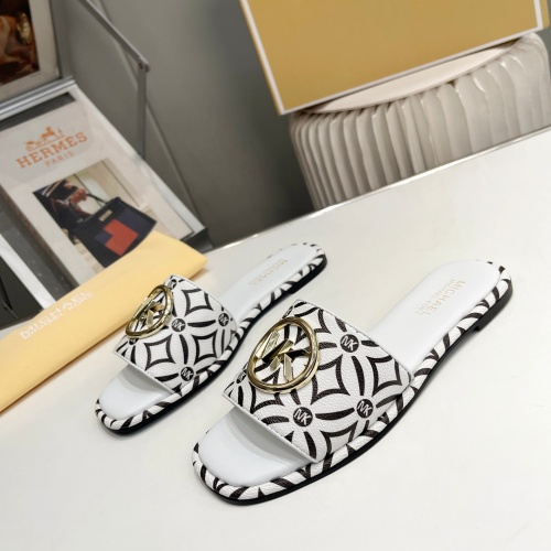 Wholesale Michael Kors Slippers For Women #1198621 $76.00 USD, Wholesale Quality Replica Michael Kors Slippers