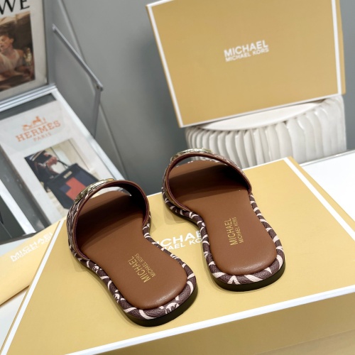 Replica Michael Kors Slippers For Women #1198622 $76.00 USD for Wholesale