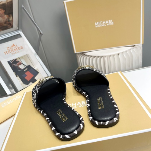 Replica Michael Kors Slippers For Women #1198623 $76.00 USD for Wholesale