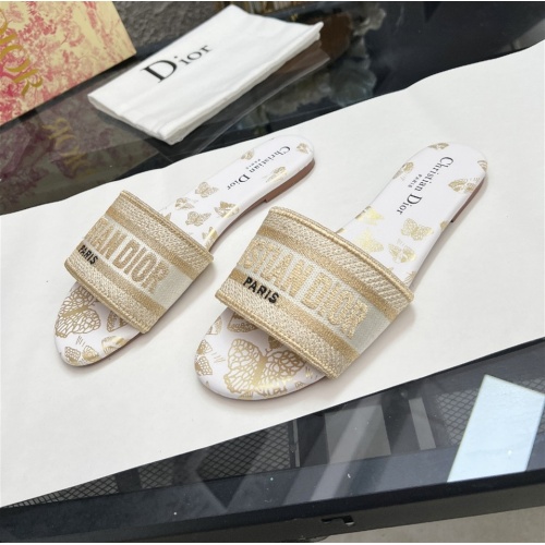 Wholesale Christian Dior Slippers For Women #1198750 $72.00 USD, Wholesale Quality Replica Christian Dior Slippers