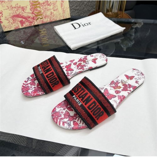 Wholesale Christian Dior Slippers For Women #1198752 $72.00 USD, Wholesale Quality Replica Christian Dior Slippers