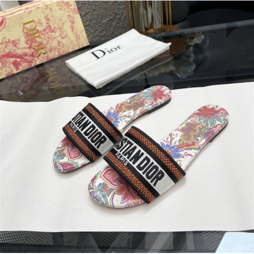 Wholesale Christian Dior Slippers For Women #1198753 $72.00 USD, Wholesale Quality Replica Christian Dior Slippers