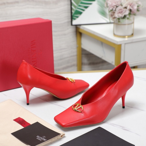 Replica Valentino High-Heeled Shoes For Women #1198799 $118.00 USD for Wholesale