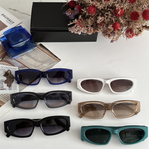 Replica Balenciaga AAA Quality Sunglasses #1198861 $60.00 USD for Wholesale