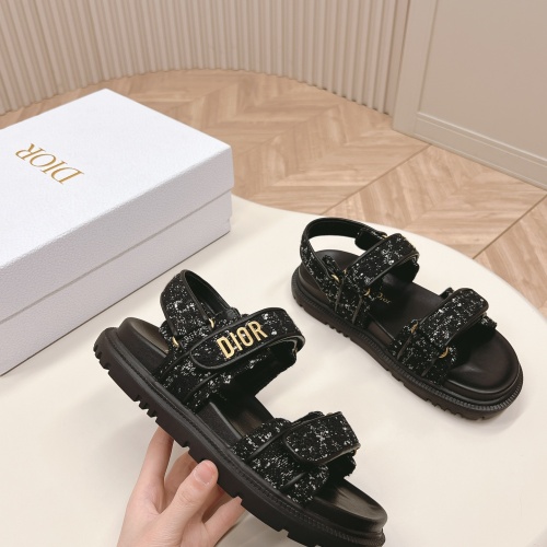 Replica Christian Dior Sandal For Women #1198953 $98.00 USD for Wholesale