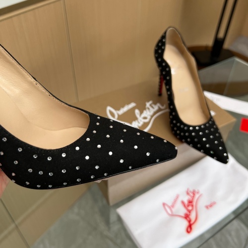 Replica Christian Louboutin High-heeled shoes For Women #1198968 $125.00 USD for Wholesale