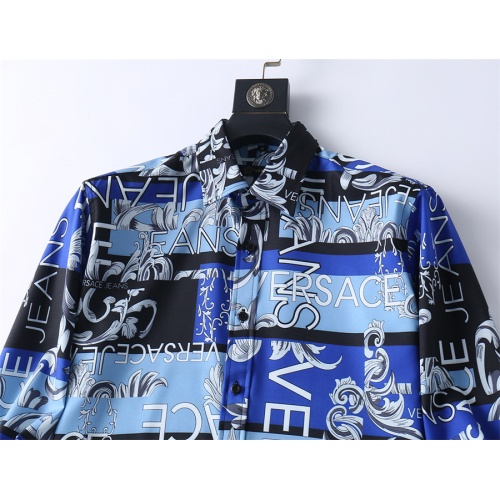 Replica Versace Shirts Long Sleeved For Men #1199033 $38.00 USD for Wholesale