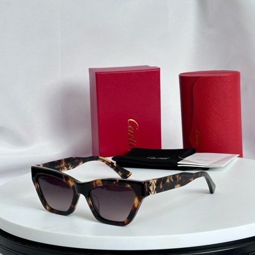 Wholesale Cartier AAA Quality Sunglassess #1199083 $45.00 USD, Wholesale Quality Replica Cartier AAA Quality Sunglassess