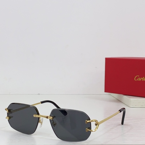 Wholesale Cartier AAA Quality Sunglassess #1199101 $52.00 USD, Wholesale Quality Replica Cartier AAA Quality Sunglassess