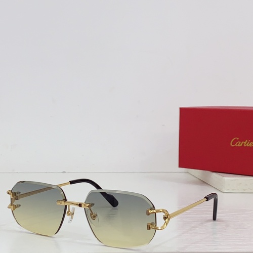 Wholesale Cartier AAA Quality Sunglassess #1199106 $52.00 USD, Wholesale Quality Replica Cartier AAA Quality Sunglassess