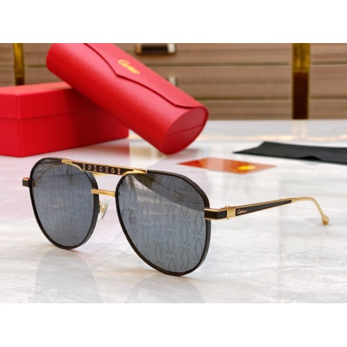 Wholesale Cartier AAA Quality Sunglassess #1199197 $60.00 USD, Wholesale Quality Replica Cartier AAA Quality Sunglassess