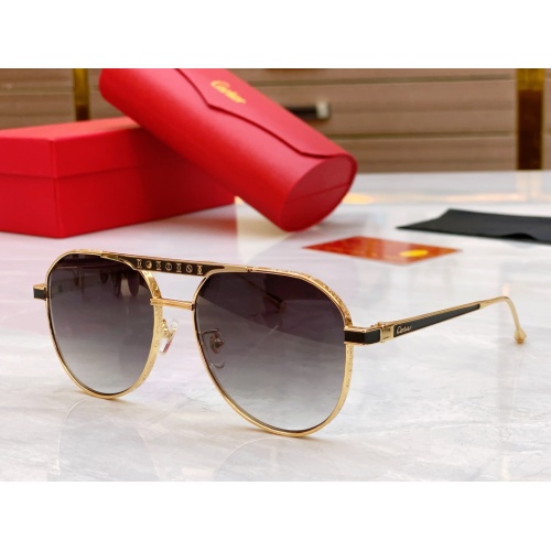 Wholesale Cartier AAA Quality Sunglassess #1199200 $60.00 USD, Wholesale Quality Replica Cartier AAA Quality Sunglassess