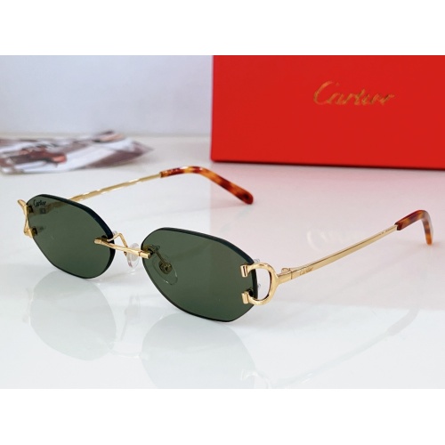 Wholesale Cartier AAA Quality Sunglassess #1199203 $68.00 USD, Wholesale Quality Replica Cartier AAA Quality Sunglassess