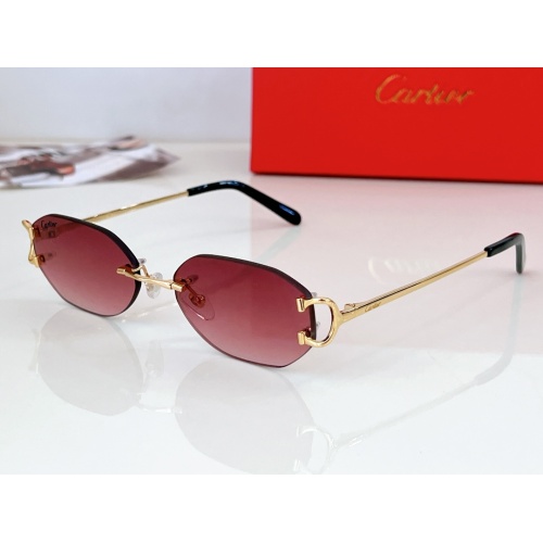 Wholesale Cartier AAA Quality Sunglassess #1199206 $68.00 USD, Wholesale Quality Replica Cartier AAA Quality Sunglassess