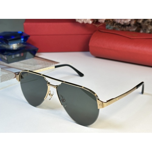 Wholesale Cartier AAA Quality Sunglassess #1199229 $68.00 USD, Wholesale Quality Replica Cartier AAA Quality Sunglassess