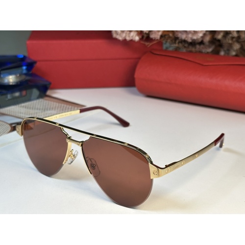 Wholesale Cartier AAA Quality Sunglassess #1199234 $68.00 USD, Wholesale Quality Replica Cartier AAA Quality Sunglassess