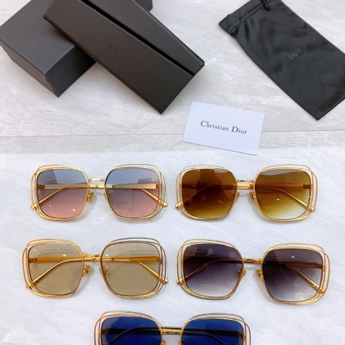 Replica Christian Dior AAA Quality Sunglasses #1199730 $52.00 USD for Wholesale