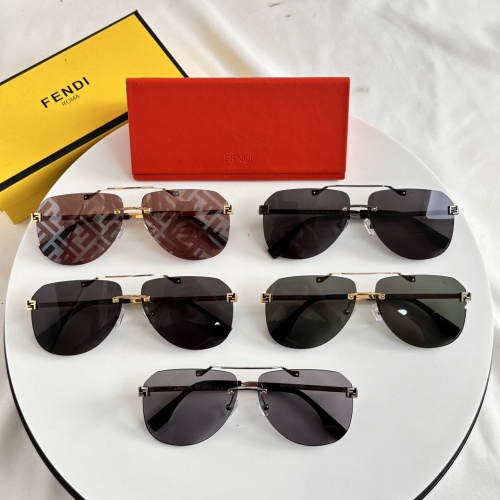 Replica Fendi AAA Quality Sunglasses #1200115 $68.00 USD for Wholesale