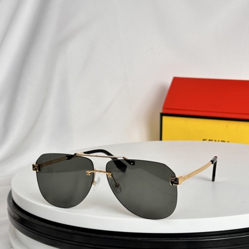 Wholesale Fendi AAA Quality Sunglasses #1200118 $68.00 USD, Wholesale Quality Replica Fendi AAA Quality Sunglasses