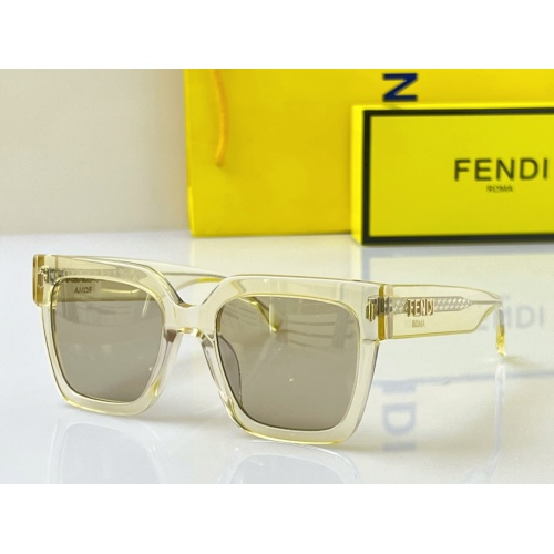 Wholesale Fendi AAA Quality Sunglasses #1200120 $64.00 USD, Wholesale Quality Replica Fendi AAA Quality Sunglasses