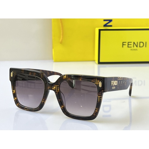 Wholesale Fendi AAA Quality Sunglasses #1200125 $64.00 USD, Wholesale Quality Replica Fendi AAA Quality Sunglasses