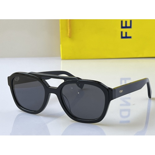 Wholesale Fendi AAA Quality Sunglasses #1200134 $64.00 USD, Wholesale Quality Replica Fendi AAA Quality Sunglasses