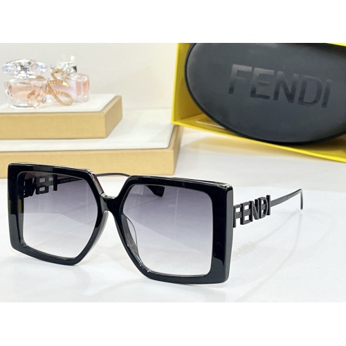 Wholesale Fendi AAA Quality Sunglasses #1200144 $60.00 USD, Wholesale Quality Replica Fendi AAA Quality Sunglasses