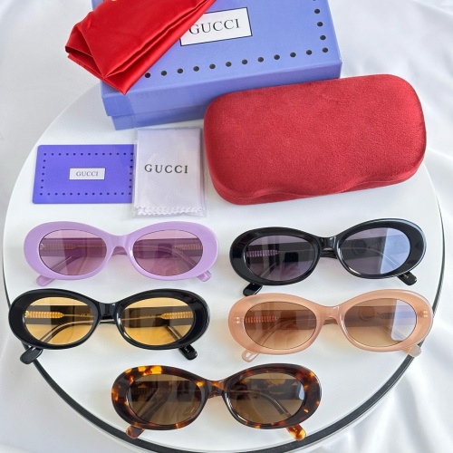 Replica Gucci AAA Quality Sunglasses #1200156 $48.00 USD for Wholesale