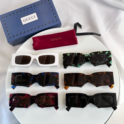 Replica Gucci AAA Quality Sunglasses #1200176 $48.00 USD for Wholesale