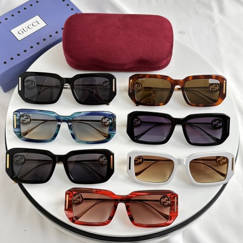 Replica Gucci AAA Quality Sunglasses #1200214 $60.00 USD for Wholesale