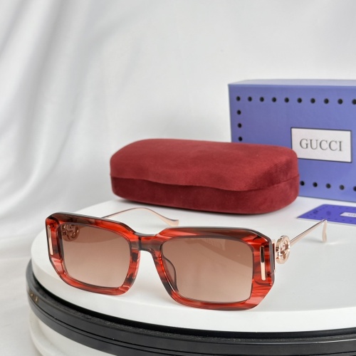 Wholesale Gucci AAA Quality Sunglasses #1200221 $60.00 USD, Wholesale Quality Replica Gucci AAA Quality Sunglasses