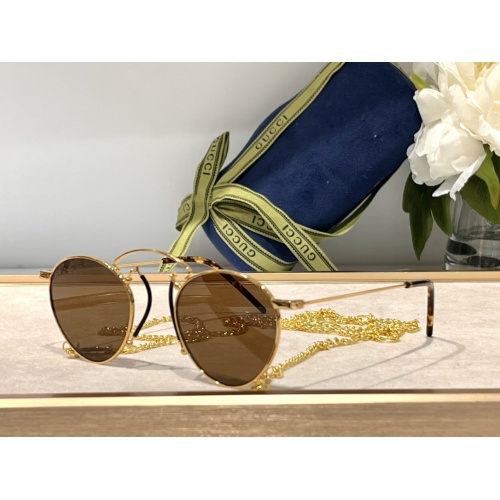 Wholesale Gucci AAA Quality Sunglasses #1200247 $68.00 USD, Wholesale Quality Replica Gucci AAA Quality Sunglasses