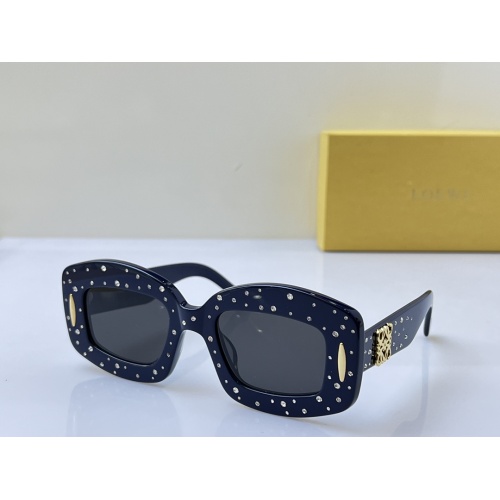 Wholesale LOEWE AAA Quality Sunglasses #1200283 $80.00 USD, Wholesale Quality Replica LOEWE AAA Quality Sunglasses